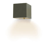 Bacchus Outdoor Downlighter Matt Silver or Black Dar Lighting